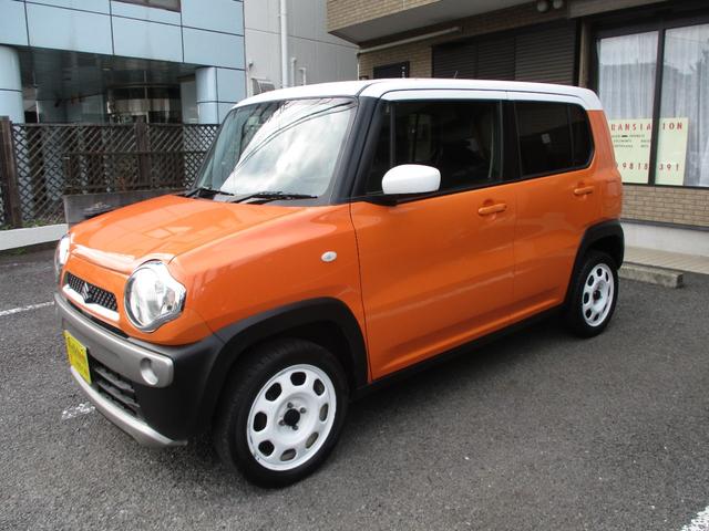 ハスラー G AUTO STOP ene-CHARGE DVD CD SDナビ ETC キーレス 純正セキュリティー 取説 メンテナンス 追突軽減ブレーキサポート シートヒーター Bluetooth ハロゲンランプ(11枚目)