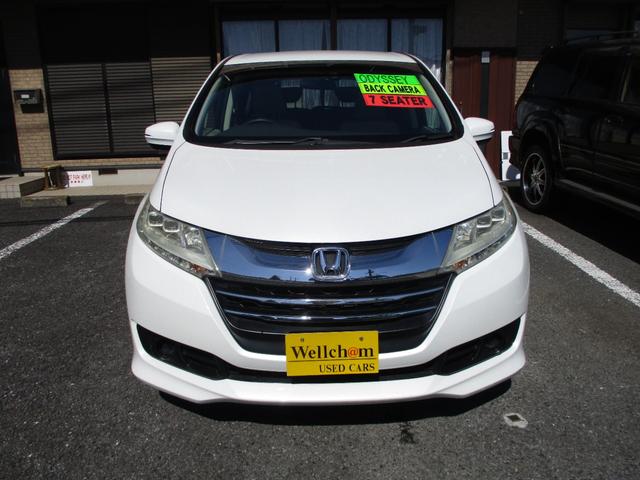 オデッセイ G 17インチアルミ ETC バックカメラ 取扱説明書 メンテナンスノート HIDヘッドランプ AUTO STOP CTBA オットマン 両側パワースライドドア USB クルーズコントロール キーレス(5枚目)