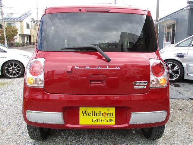 アルトラパンショコラ G スマートフォン連携ナビゲーション仕様車 14インチAW バックカメラ HIDヘッドランプ AUTO STOP レザーシート USB SD 取説 メンテナンスノート Bluetooth プッシュスタート(32枚目)