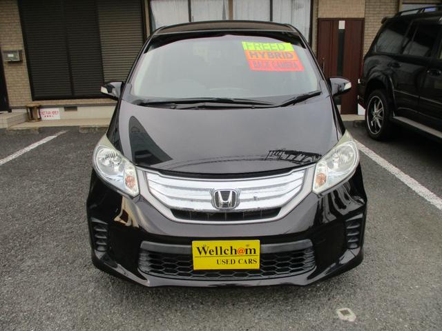 フリードハイブリッド ジャストセレクション 15インチアルミ バックカメラ HIDヘッドランプ 純正セキュリティー ETC Bluetooth 取説 メンテナンスノート HDD フルセグTV DVD CD キーレスECON 片側電動スライドドア(5枚目)