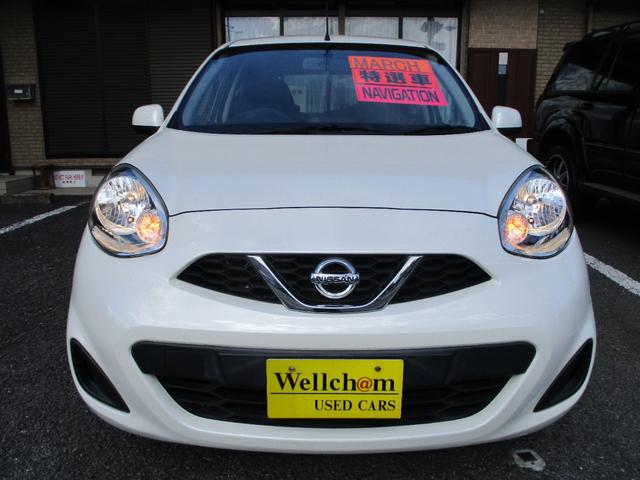 マーチ Ｓ　キーレスエントリー　ＵＳＢ　ＣＤ　ＳＤナビ　ＥＴＣ　ワンセグＴＶ　ハロゲンヘッドランプ　メッキドアノブ（27枚目）