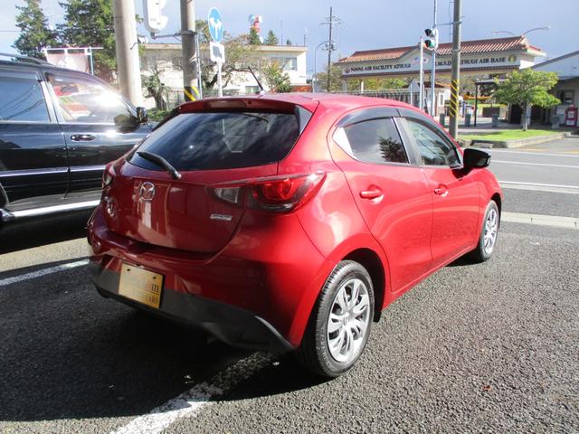 デミオ 13S マツダアドバンスキー ETC ハロゲンヘッドランプ i-stop DVD CD 取扱説明書 フルセグTV バックカメラ バイザー(8枚目)