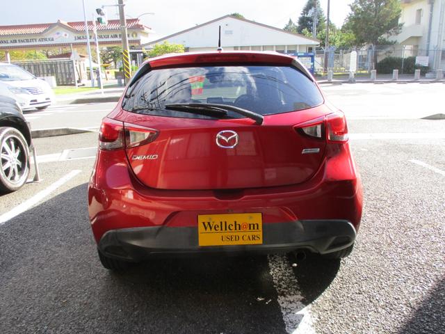 デミオ 13S マツダアドバンスキー ETC ハロゲンヘッドランプ i-stop DVD CD 取扱説明書 フルセグTV バックカメラ バイザー(9枚目)