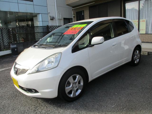 フィット G 15インチアルミ HIDヘッドランプ フォグランプ ETC DVD CD 純正セキュリティー SDナビ バックカメラ リアスポイラー(11枚目)