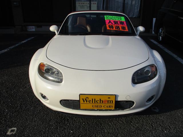 ロードスター ＶＳ　１６インチアルミ　ＥＴＣ　ＨＩＤヘッドライト　フォグライト　パドルシフト　フルセグＴＶ　Ｂｌｕｅｔｏｏｔｈ　シートヒーター　ＤＶＤ　ＣＤ　本革シート　アドバンスキー（5枚目）
