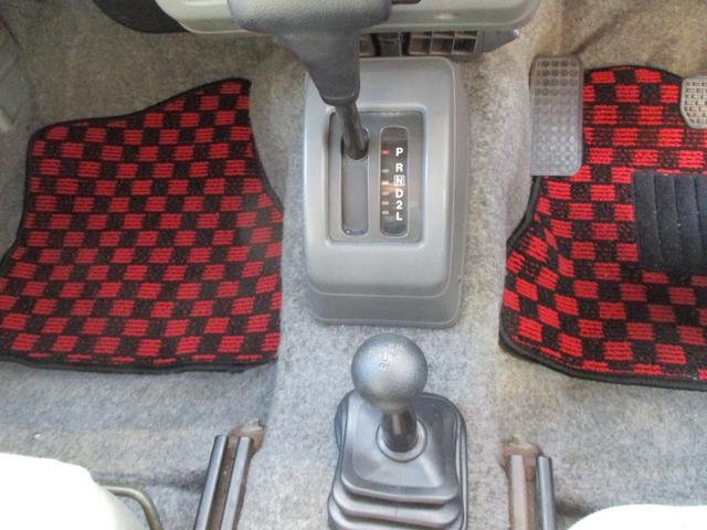 ジムニー ワイルドウインド　４ＷＤ　１６ＡＷ　タイヤ新品　スロットルボディ新品　社外イカリングヘッドライト　ルーフラック　縞鋼板サイドパネル　３インチリフトＵＰ　社外ステアリング　ＬＥＤテールランプ　縞鋼板タンクカバー　ＥＴＣ（21枚目）