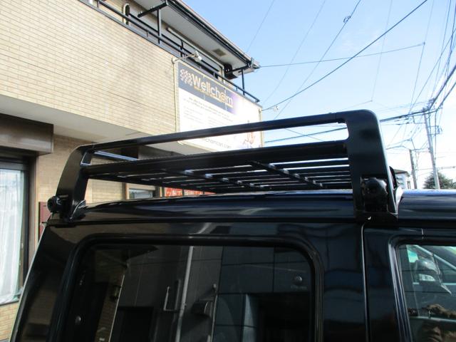 ジムニー ワイルドウインド　４ＷＤ　１６ＡＷ　タイヤ新品　スロットルボディ新品　社外イカリングヘッドライト　ルーフラック　縞鋼板サイドパネル　３インチリフトＵＰ　社外ステアリング　ＬＥＤテールランプ　縞鋼板タンクカバー　ＥＴＣ（28枚目）