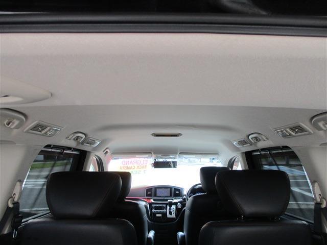 エルグランド ３５０ハイウェイスター　１８ＡＷ　ＥＴＣ　ＨＩＤヘッドランプ　フォグ　両側パワースライド　ドア　バックカメラ　サンシェード　ＣＬＥＡＮ　取説　ハーフレザーシート　ＨＤＤナビ　Ｂｌｕｅｔｏｏｔｈ　ｎｉｓｕｍｏマフラー（38枚目）