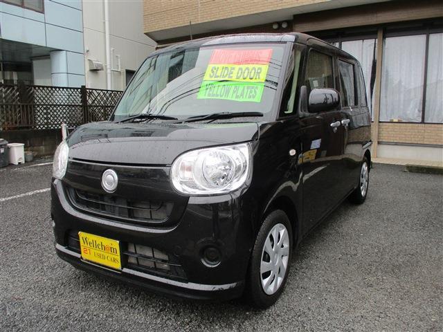 ムーヴキャンバス Ｌ　ＡＵＴＯ　ＳＴＯＰ　ＵＳＢ　ＣＤ　ＤＶＤ　取説　メンテナンスノート　キーレス　両側スライド　ドア　ハロゲンヘッドランプ（5枚目）