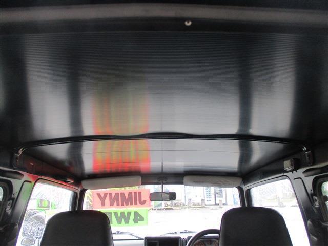 ジムニー ワイルドウインドリミテッド　４ＷＤ　１６ＡＷ　社外キーレス　純正ルーフラック　ＮＴＳ製　ステンレスサイドパネル　背面タイヤ　ＭＯＭＯステアリング　社外フロントバンパー（26枚目）