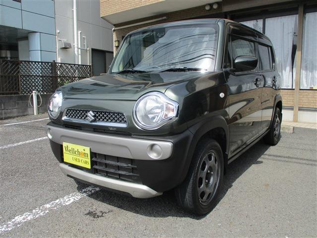 ハスラー Ｇ　１５ＡＷ　ＥＴＣ　ＡＵＴＯ　ＳＴＯＰ　追突軽ブレーキサポート　ＤＶＤ　ＣＤ　ワンセグＴＶ　純正セキュリティ―　シートヒーター　取説　メンテナンスノート　ハロゲンヘッドランプ（5枚目）