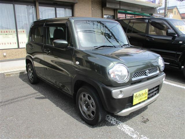 ハスラー Ｇ　１５ＡＷ　ＥＴＣ　ＡＵＴＯ　ＳＴＯＰ　追突軽ブレーキサポート　ＤＶＤ　ＣＤ　ワンセグＴＶ　純正セキュリティ―　シートヒーター　取説　メンテナンスノート　ハロゲンヘッドランプ（7枚目）