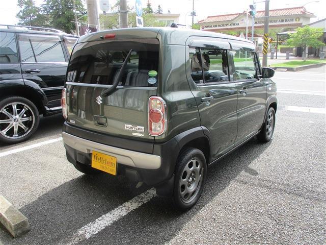ハスラー Ｇ　１５ＡＷ　ＥＴＣ　ＡＵＴＯ　ＳＴＯＰ　追突軽ブレーキサポート　ＤＶＤ　ＣＤ　ワンセグＴＶ　純正セキュリティ―　シートヒーター　取説　メンテナンスノート　ハロゲンヘッドランプ（9枚目）