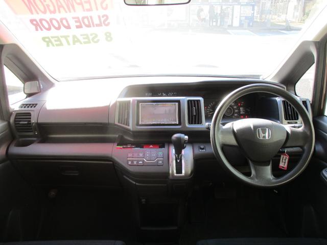 ステップワゴン Ｇ　１５ＡＷ　ハロゲンヘッドランプ　ドアミラーウィンカー　ＥＴＣ　ＣＤ　ＥＣＯＮ　純正セキュリティー　両側スライドドア（12枚目）