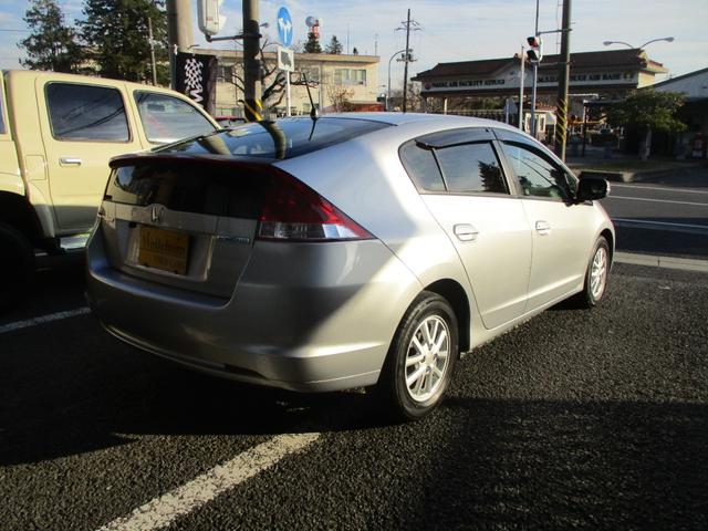 インサイト Ｌ　１４ＡＷ　ＥＴＣ　取説　メンテナンスノート　純正セキュリティー　キーレス　フルセグＴＶ　ＥＣＯＮ　ＤＶＤ　ＣＤ　ＳＤ　バックカメラ（8枚目）