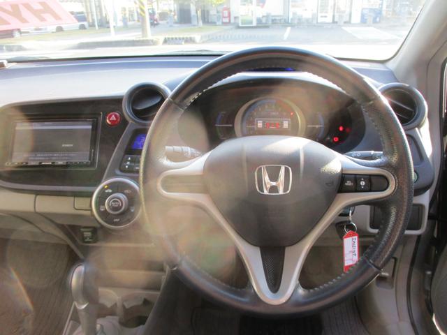 インサイト Ｌ　１４ＡＷ　ＥＴＣ　取説　メンテナンスノート　純正セキュリティー　キーレス　フルセグＴＶ　ＥＣＯＮ　ＤＶＤ　ＣＤ　ＳＤ　バックカメラ（16枚目）