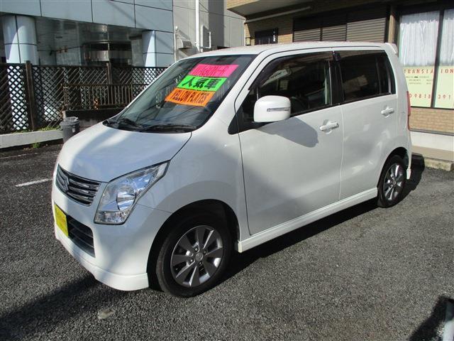 ワゴンＲ ＦＸリミテッド　１４ＡＷ　ＨＩＤヘッドランプ　純正セキュリティー　キーレス　バックカメラ　取説　プッシュ　スタート　ＡＵＴＯライト　ＥＴＣ（12枚目）