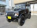 ジムニー ワイルドウインド　４ＷＤ　１６ＡＷ　タイヤ新品　スロットルボディ新品　社外イカリングヘッドライト　ルーフラック　縞鋼板サイドパネル　３インチリフトＵＰ　社外ステアリング　ＬＥＤテールランプ　縞鋼板タンクカバー　ＥＴＣ（5枚目）