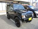 ジムニー ワイルドウインド　４ＷＤ　１６ＡＷ　タイヤ新品　スロットルボディ新品　社外イカリングヘッドライト　ルーフラック　縞鋼板サイドパネル　３インチリフトＵＰ　社外ステアリング　ＬＥＤテールランプ　縞鋼板タンクカバー　ＥＴＣ（7枚目）