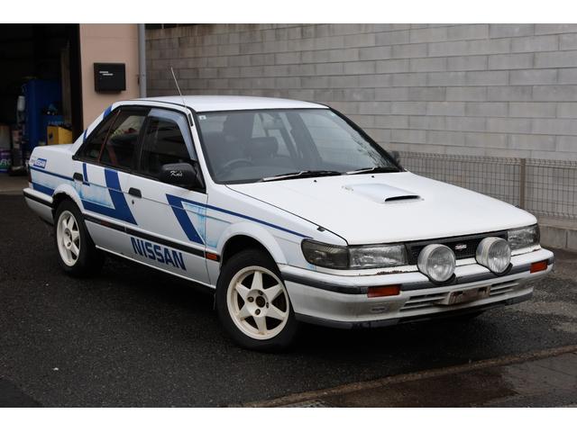 ブルーバード ＳＳＳ－Ｒ　前期型／修復歴無し／実走行／専用チューニングＣＡ１８ＤＥＴ／専用５速クロスミッション／アテーサ４ＷＤ／専用フォグ／専用ボンネット／標準ロールゲージ（2枚目）