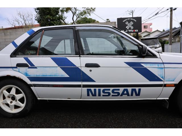 ブルーバード ＳＳＳ－Ｒ　前期型／修復歴無し／実走行／専用チューニングＣＡ１８ＤＥＴ／専用５速クロスミッション／アテーサ４ＷＤ／専用フォグ／専用ボンネット／標準ロールゲージ（12枚目）
