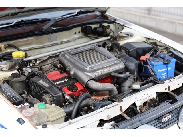 ブルーバード ＳＳＳ－Ｒ　前期型／修復歴無し／実走行／専用チューニングＣＡ１８ＤＥＴ／専用５速クロスミッション／アテーサ４ＷＤ／専用フォグ／専用ボンネット／標準ロールゲージ（52枚目）
