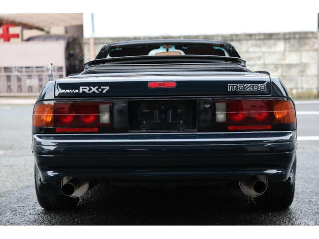サバンナＲＸ－７ カブリオレ　稀少カラー／純正５速／実走行／ＥＣＵチューン／フジツボマフラー／クスコタワーバー／ローダウン／ＢＢＳ１７インチ／オープン動作ＯＫ／エアコン修理済み／キャメルレザーシート＆ヘッドレストスピーカー（27枚目）