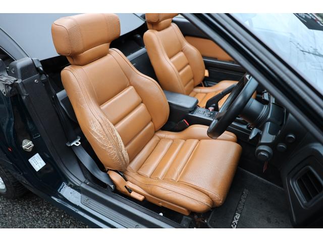 サバンナＲＸ－７ カブリオレ　稀少カラー／純正５速／実走行／ＥＣＵチューン／フジツボマフラー／クスコタワーバー／ローダウン／ＢＢＳ１７インチ／オープン動作ＯＫ／エアコン修理済み／キャメルレザーシート＆ヘッドレストスピーカー（34枚目）