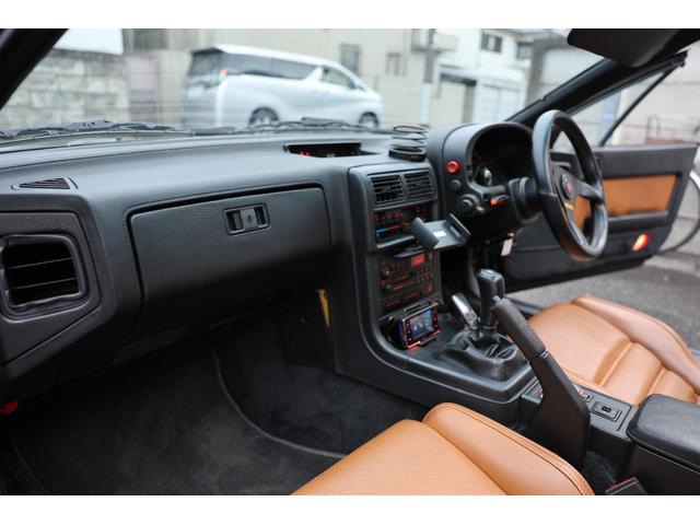 サバンナＲＸ－７ カブリオレ　稀少カラー／純正５速／実走行／ＥＣＵチューン／フジツボマフラー／クスコタワーバー／ローダウン／ＢＢＳ１７インチ／オープン動作ＯＫ／エアコン修理済み／キャメルレザーシート＆ヘッドレストスピーカー（43枚目）