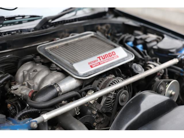 サバンナＲＸ－７ カブリオレ　稀少カラー／純正５速／実走行／ＥＣＵチューン／フジツボマフラー／クスコタワーバー／ローダウン／ＢＢＳ１７インチ／オープン動作ＯＫ／エアコン修理済み／キャメルレザーシート＆ヘッドレストスピーカー（55枚目）