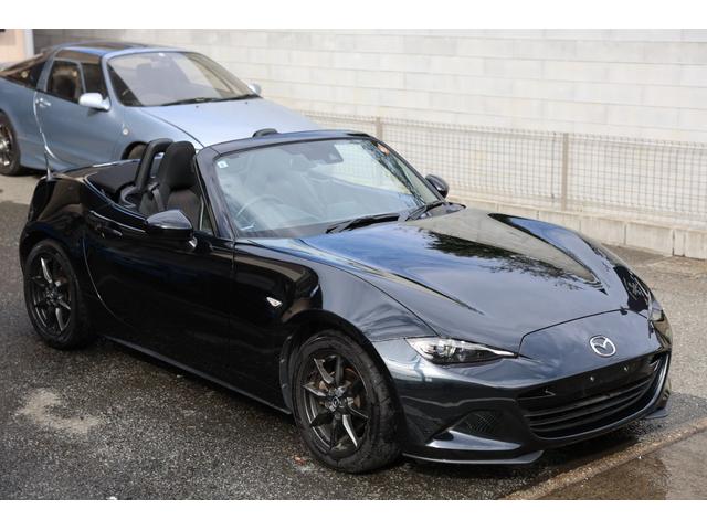 ロードスター Ｓスペシャルパッケージ　ユーザー買取／元ディーラー認定中古車／セーフティパッケージ／シートヒーター／６速ＭＴ／オーリンズフルタップ車高調／２５年製造ヨコハマネオバ／スペアキー／取説／記録簿（8枚目）