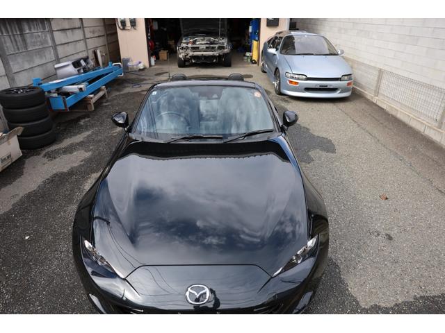 ロードスター Ｓスペシャルパッケージ　ユーザー買取／元ディーラー認定中古車／セーフティパッケージ／シートヒーター／６速ＭＴ／オーリンズフルタップ車高調／２５年製造ヨコハマネオバ／スペアキー／取説／記録簿（17枚目）