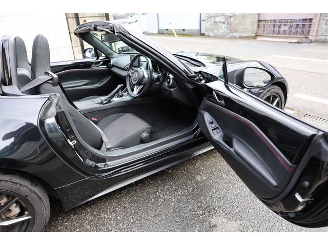 ロードスター Ｓスペシャルパッケージ　ユーザー買取／元ディーラー認定中古車／セーフティパッケージ／シートヒーター／６速ＭＴ／オーリンズフルタップ車高調／２５年製造ヨコハマネオバ／スペアキー／取説／記録簿（26枚目）