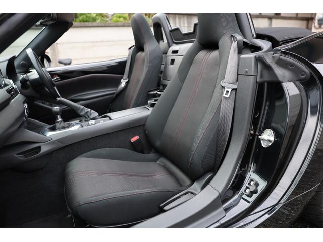 ロードスター Ｓスペシャルパッケージ　ユーザー買取／元ディーラー認定中古車／セーフティパッケージ／シートヒーター／６速ＭＴ／オーリンズフルタップ車高調／２５年製造ヨコハマネオバ／スペアキー／取説／記録簿（39枚目）