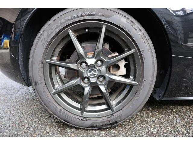 ロードスター Ｓスペシャルパッケージ　ユーザー買取／元ディーラー認定中古車／セーフティパッケージ／シートヒーター／６速ＭＴ／オーリンズフルタップ車高調／２５年製造ヨコハマネオバ／スペアキー／取説／記録簿（55枚目）