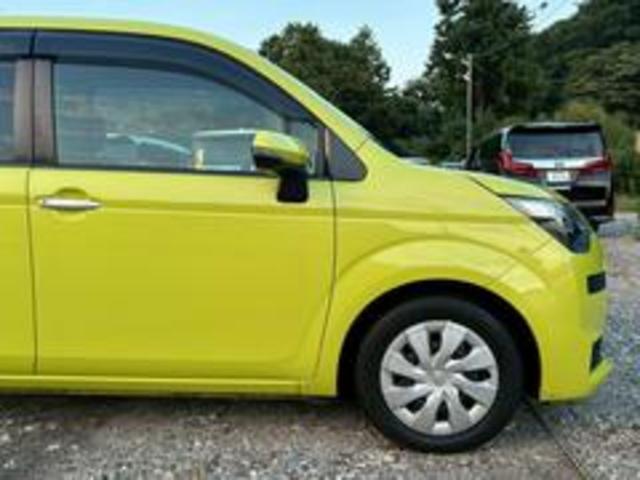 個性的なカラーと美しいフォルム！　鮮やかなイエローのボディは、スペイド特有の左右非対称なデザインを一層際立たせています。【スペイド】