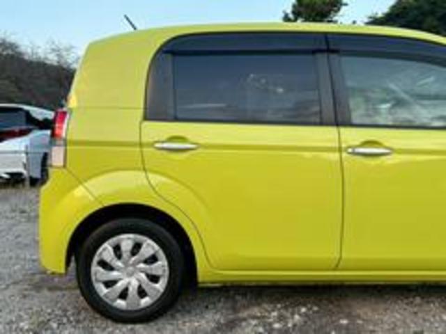 個性的なカラーと美しいフォルム！　鮮やかなイエローのボディは、スペイド特有の左右非対称なデザインを一層際立たせています。【スペイド】