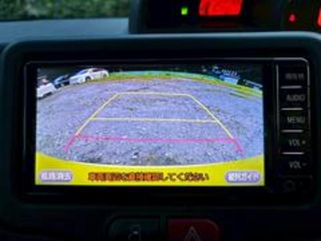 駐車が苦手な方もご安心ください！バックカメラが装備されており、後方の視界をしっかりサポート。【スペイド】
