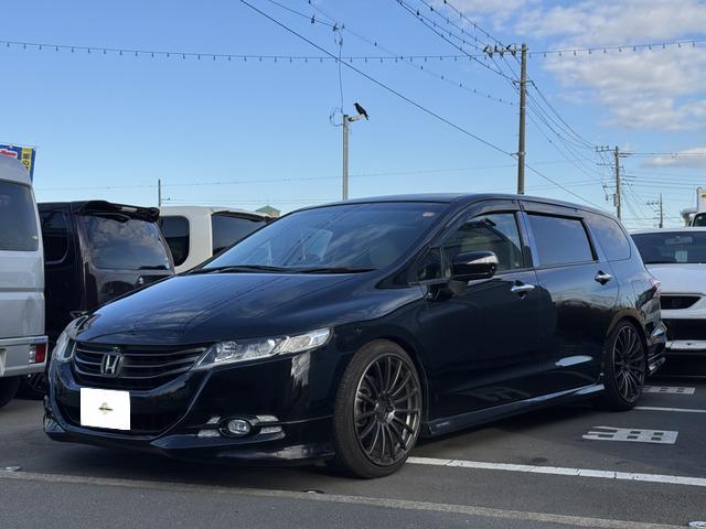 オデッセイ Ｍエアロパッケージ　ナビテレビ　車高調　社外アルミホイール　パワーステアリング　パワーウィンドウ　ダブルエアコン　運転席助手席エアバッグ　ＡＢＳ　横滑り防止装置　キーフリー　フルフラット　衝突安全ボディ（20枚目）