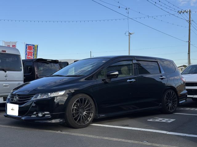 オデッセイ Ｍエアロパッケージ　ナビテレビ　車高調　社外アルミホイール　パワーステアリング　パワーウィンドウ　ダブルエアコン　運転席助手席エアバッグ　ＡＢＳ　横滑り防止装置　キーフリー　フルフラット　衝突安全ボディ（28枚目）