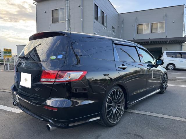 オデッセイ Ｍエアロパッケージ　ナビテレビ　車高調　社外アルミホイール　パワーステアリング　パワーウィンドウ　ダブルエアコン　運転席助手席エアバッグ　ＡＢＳ　横滑り防止装置　キーフリー　フルフラット　衝突安全ボディ（32枚目）