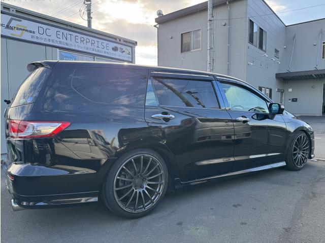 オデッセイ Ｍエアロパッケージ　ナビテレビ　車高調　社外アルミホイール　パワーステアリング　パワーウィンドウ　ダブルエアコン　運転席助手席エアバッグ　ＡＢＳ　横滑り防止装置　キーフリー　フルフラット　衝突安全ボディ（41枚目）