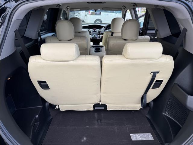 オデッセイ Ｍエアロパッケージ　ナビテレビ　車高調　社外アルミホイール　パワーステアリング　パワーウィンドウ　ダブルエアコン　運転席助手席エアバッグ　ＡＢＳ　横滑り防止装置　キーフリー　フルフラット　衝突安全ボディ（42枚目）