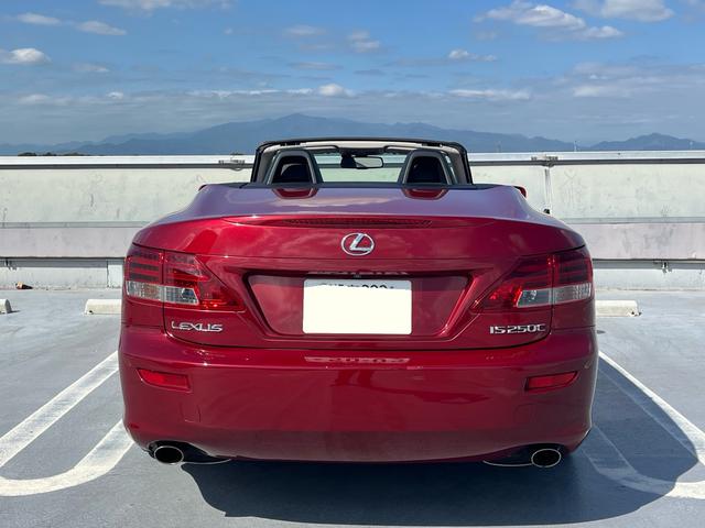 ＩＳ ＩＳ２５０Ｃ　バージョンＬ　スピンドルグリル　ＬＥＸＵＳ純正１９インチＡＷ　ローダウンＲＳ－Ｒ車高調（4枚目）