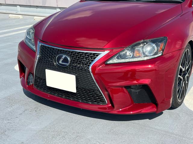 ＩＳ ＩＳ２５０Ｃ　バージョンＬ　スピンドルグリル　ＬＥＸＵＳ純正１９インチＡＷ　ローダウンＲＳ－Ｒ車高調（9枚目）