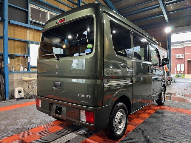 エブリイ ＰＣリミテッド　セーフティサポート・ワンオーナー・４速オートマ・キーレス・スペアキー・電格ミラー・ＰＷ・ＰＶガラス・オーバーヘッドシェルフ・デュアルカメラブレーキ・パーキングソナー・オートライト・両側スライドドア（15枚目）
