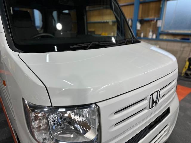 Ｎ－ＶＡＮ Ｇ・ホンダセンシング　ワンオーナー・ホンダセンシング・クルーズコントロール・キーレス・スペアキー・ＰＷ・ＰＶガラス・オートエアコン・ＣＶＴ・両側スライドドア・保証書・取説・記録簿（23枚目）