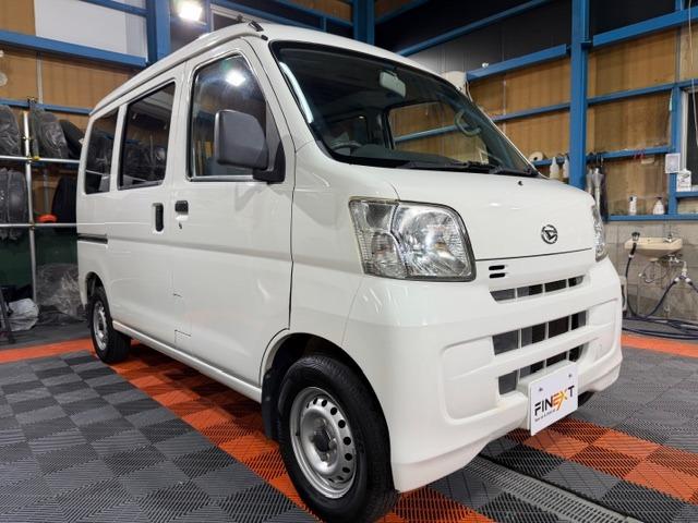 ハイゼットカーゴ ＤＸ　禁煙車・記録簿・４速オートマ・パワーウインドウ・キーレス・プライバシーガラス・荷室マット新品・両側スライドドア・フルフラットシート・保証書・取説（7枚目）