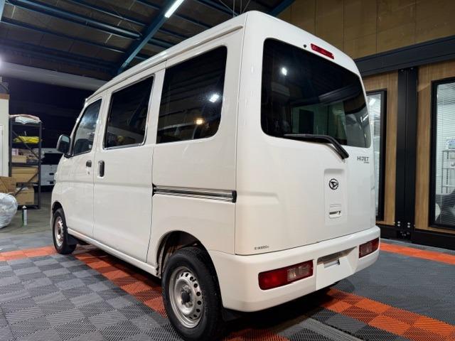 ハイゼットカーゴ ＤＸ　禁煙車・記録簿・４速オートマ・パワーウインドウ・キーレス・プライバシーガラス・荷室マット新品・両側スライドドア・フルフラットシート・保証書・取説（14枚目）
