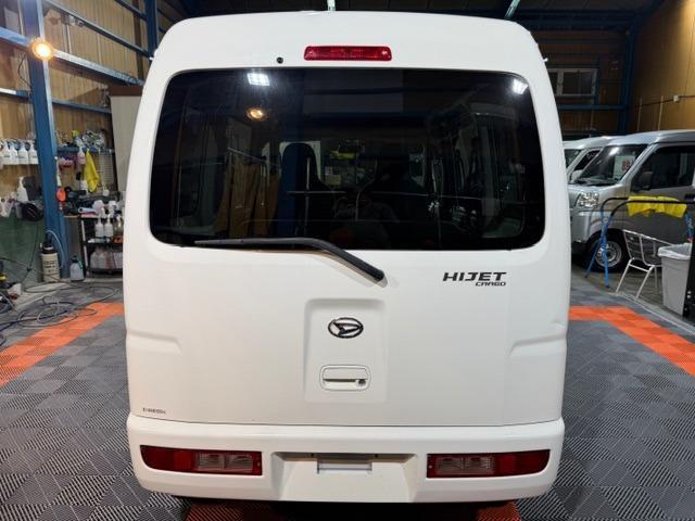 ハイゼットカーゴ ＤＸ　禁煙車・記録簿・４速オートマ・パワーウインドウ・キーレス・プライバシーガラス・荷室マット新品・両側スライドドア・フルフラットシート・保証書・取説（27枚目）